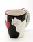 Ceramic Black and White Cat Mug, Cat Lover Gift, Kitchen Decor, Gift for Her